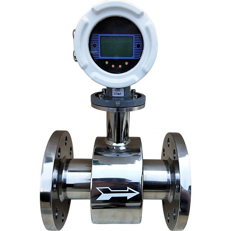 OEM ODM 15m/s Digitale Stroommeter voor de EERSTE 1Cr18Ni9Ti flens van het Rioleringswater