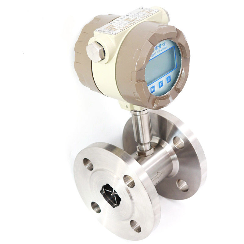 Van de het Waterstroom van WNK IP65 Digitale van de Meterturbine het Type 4-20mA Hoge Nauwkeurigheid