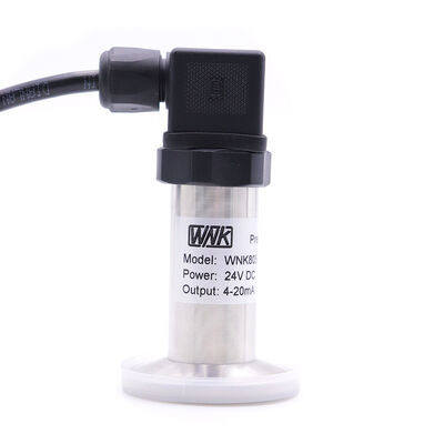 Fabrieksfoodmedicijnindustrie sanitaire spoelmembraan druksensorzender voor vloeibaar water, voedsel, melk, dranken sanitair